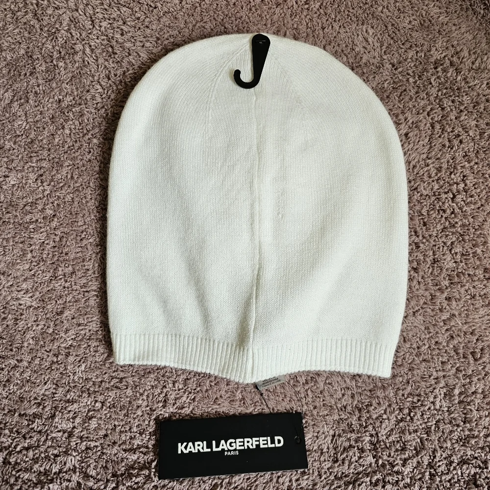 NWT Karl Lagerfeld Cat‎ Design Beanie